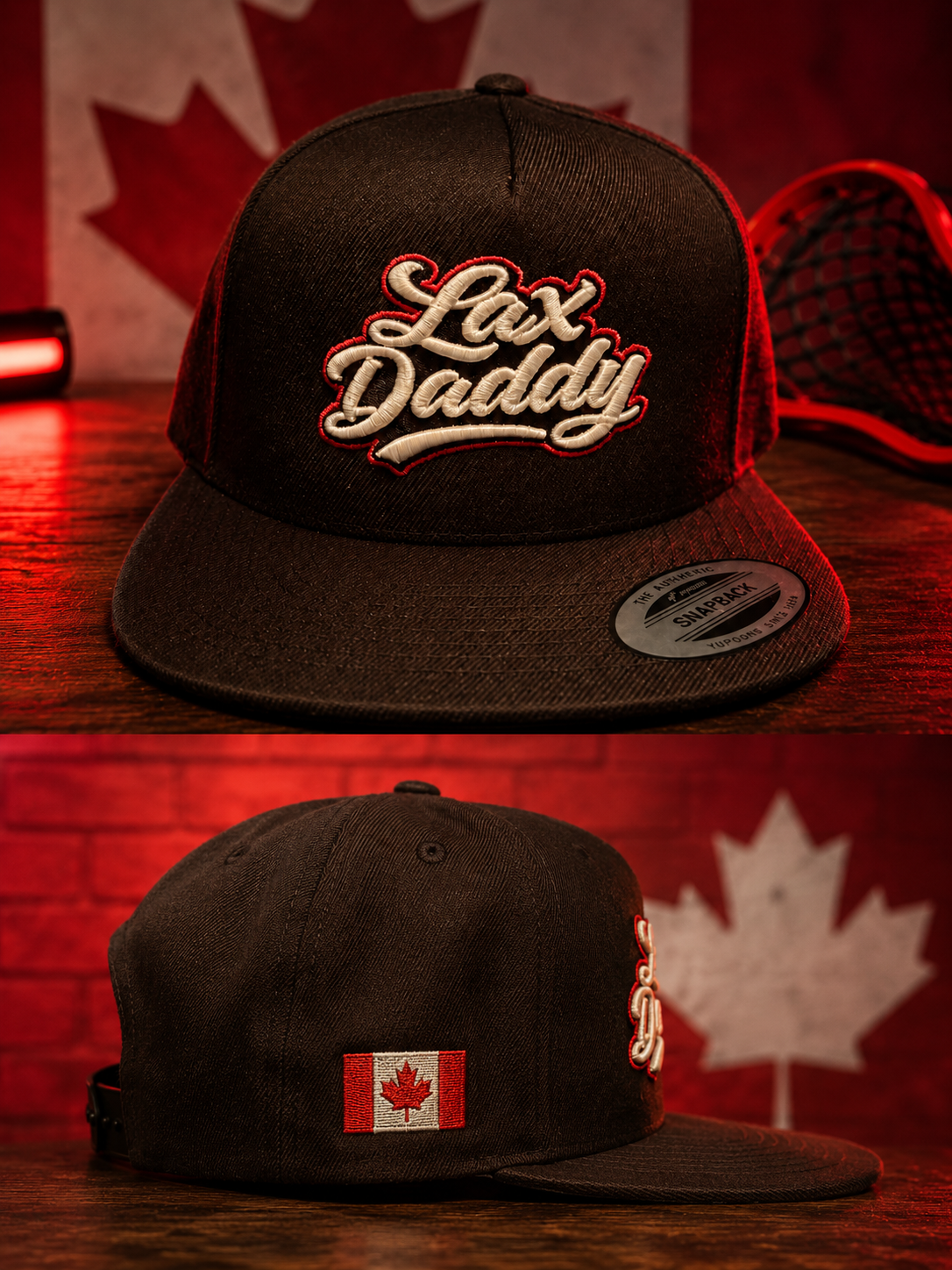 Limited Edition Canada Day Lax Daddy Hat
