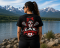LAX MOMMY Big Back Logo